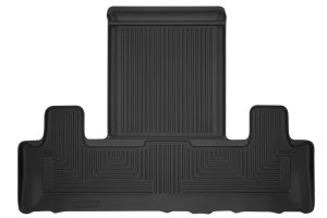 Lincoln Navigator Floor Mats - Rear - Husky Liners - X-act Contour Series - Black - `18-`19 Lincoln Navigator Floor Mats - Rear - Husky Liners - X-act Contour Series - Black - `18-`19